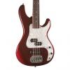 Custom G&amp;L Tribute SB-2 Bass, Bordeaux Red Metallic, Rosewood #1 small image