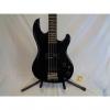 Custom Aria Pro Laser Electric Heritage Bass Guitar Black #1 small image