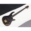 Custom DEAN Edge PRO 4-string BASS guitar NEW Trans Black - Active - Neck-through - B