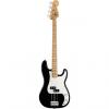 Custom Fender Standard Precision Bass MN Black #1 small image