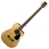 Custom Fender CB-100CE Electro Acoustic Bass, Natural #1 small image