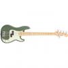 Custom Fender American Pro Precision Bass V - Maple Fingerboard - Antique Olive