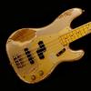 Custom Nash PB-57/PJ Bass Guitar - Shoreline Gold - Nashguitars pb-57/pj shoreline gold