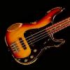 Custom Nash PB-63/PJ Bass Guitar - 3 Tone Burst - Nash PB-63/PJ Bass Guitar - 3 Tone Burst