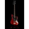 Custom Squier Vintage Modified Jaguar Bass Special Short Scale Candy Apple Red