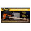 Custom Fender Squier Affinity Precision Bass Pack w/ Rumble 15 Amp - Brown Sunburst
