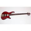 Custom Cort Artisan A4 Plus FMMH Red Electric Bass Guitar
