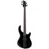 Custom Dean Edge 09 4 String Electric Bass Guitar Classic Black #1 small image