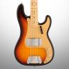 Custom Fender American Vintage '58 Precision Electric Bass, with Maple Fingerboard and Case, Faded 3-Color Sunburst #1 small image