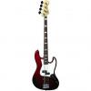 Custom Fender Japan 75 Precision bass aged candy apple red edition limitee