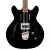 Custom Guild Starfire Bass Guitar with Case (Black)