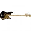 Custom Fender Deluxe Active P Basså¨ Special, Maple Fingerboard, Black 0135762306