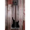 Custom Washburn SHB30 Stu Hamm Signature The Hammer 4 String Electric Bass Guitar Black