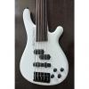 Custom TUNE Bass Maniac TBJ51 NF - Fretless 5 String Bass - Snow White - NEW - Authorized Dealer #1 small image