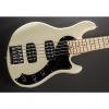 Custom Fender American Standard Dimension V HH Bass 2014 Olympic White