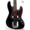 Custom 2011 Fender American Vintage 1962 Reissue Jazz Bass, Black/Rosewood, Excellent! #1 small image