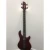 Custom Fernandes Tremor 4 Deluxe Electric Bass - Wine Red Satin