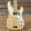 Custom Fender Telecaster Bass Olympic White MN 1973 (s806)
