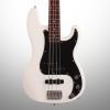 Custom Squier Affinity PJ Precision Electric Bass, Rosewood Fingerboard, Olympic White #1 small image