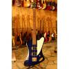 Custom Burny ZB-85 signature Norio Toshiro ( Thunderbird Bass ) See-Thru Blue #1 small image
