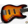 Custom Squier Deluxe Jazz Bass Active V 5-String Bass, 3-Color Sunburst, NEW! #23379