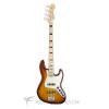 Custom Fender American Elite Jazz Ash Maple 4S Electri Bass Guitar Tobacco Sunburst- 197002752-885978655977