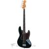 Custom Fender '60s Jazz Rosewood Fingerboard 4 Strings Electric Bass Guitar Black - 131800306 -717669138745