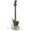 Custom Fender Squier Vintage Modified Jaguar Special SS Rosewood FB 4/S Electric Bass Guitar Silver #1 small image
