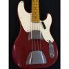 Custom Fender LTD 1955 PBASS JRN - CMR Crimson Red