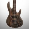 Custom ESP LTD B205SM Electric Bass, 5-String, See Thru Black