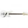 Custom Fender Mustang Bass PJ Olympic, White
