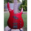 Custom Squier HM Bass 1989 Candy Apple Red #1 small image