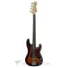 Custom Fender Tony Franklin Fretless Precision Ebony Fingerboard 4S Electric Bass Guitar 3-Color Sunburst #1 small image