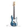Custom Fender Standard Precision Rosewood Fingerboard 4 Strings Electric Bass Guitar Lake Placid Blue