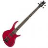 Custom Epiphone Toby Deluxe-IV Bass Guitar Translucent Red