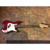Custom Austin Precision Electric Bass Guitar 4 String NICE Red