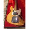 Custom Fender Vintage Jazz bass  1975 Natural FREE SHIPPING to US lower 48 #1 small image