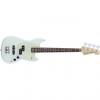 Custom Fender Mustang PJ 4-String Electric Bass Guitar Rosewood Fingerboard Sonic Blue