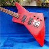 Custom 1986 Ferrari Red Gibson Explorer Bass &amp; Original Case