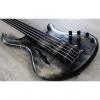 Custom Mayones Patriot 5 Maurizio Rolli Fretless 5-String Bass Antique Black Oil Finish with Hard Case