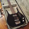 Custom Danelectro Longhorn Bass Black w/Guardian Hard Case &amp; Free Shipping #1 small image