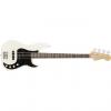 Custom Fender American Elite Precision Bass Guitar Rosewood Olympic White + Case #1 small image