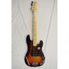Custom Fender American Standard Precision Bass 3 Color Sunburst W/Case
