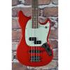 Custom Fender Offset Series Mustang Bass PJ Torino Red