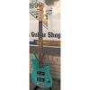 Custom Reverend  Mercalli 5 string Bass 2016 Turquoise flamed maple