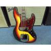Custom Carlo Robelli Matsumoko Japan Made Electric Bass guitar vintage 1975 Sunburst #1 small image