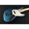 Custom Fender Standard Jazz Bass Maple Fingerboard Lake Placid Blue 0146202502 (314) #1 small image