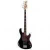 Custom Cort GB Series GB34J 4-String Electric Bass Guitar, Black #1 small image