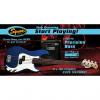 Custom Squier Affinity P Bass Electric Bass Pack - Metallic Blue