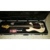 Custom Ernie Ball Music Man Classic Sabre Bass Guitar 2013-2014 Trans White #1 small image
